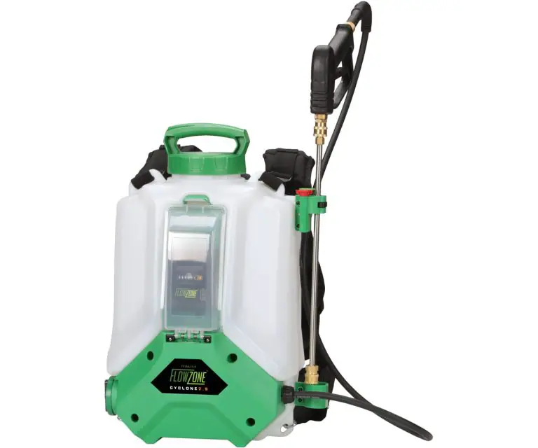 Pest control sprayer for commercial cannabis cultivation.